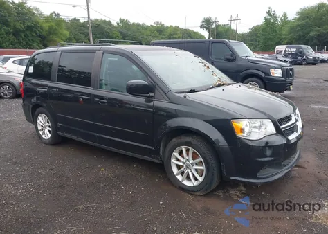 2016 Dodge Grand Caravan Sxt z USA, uszkodzony, nr VIN 2C4RDGCG4GR375791